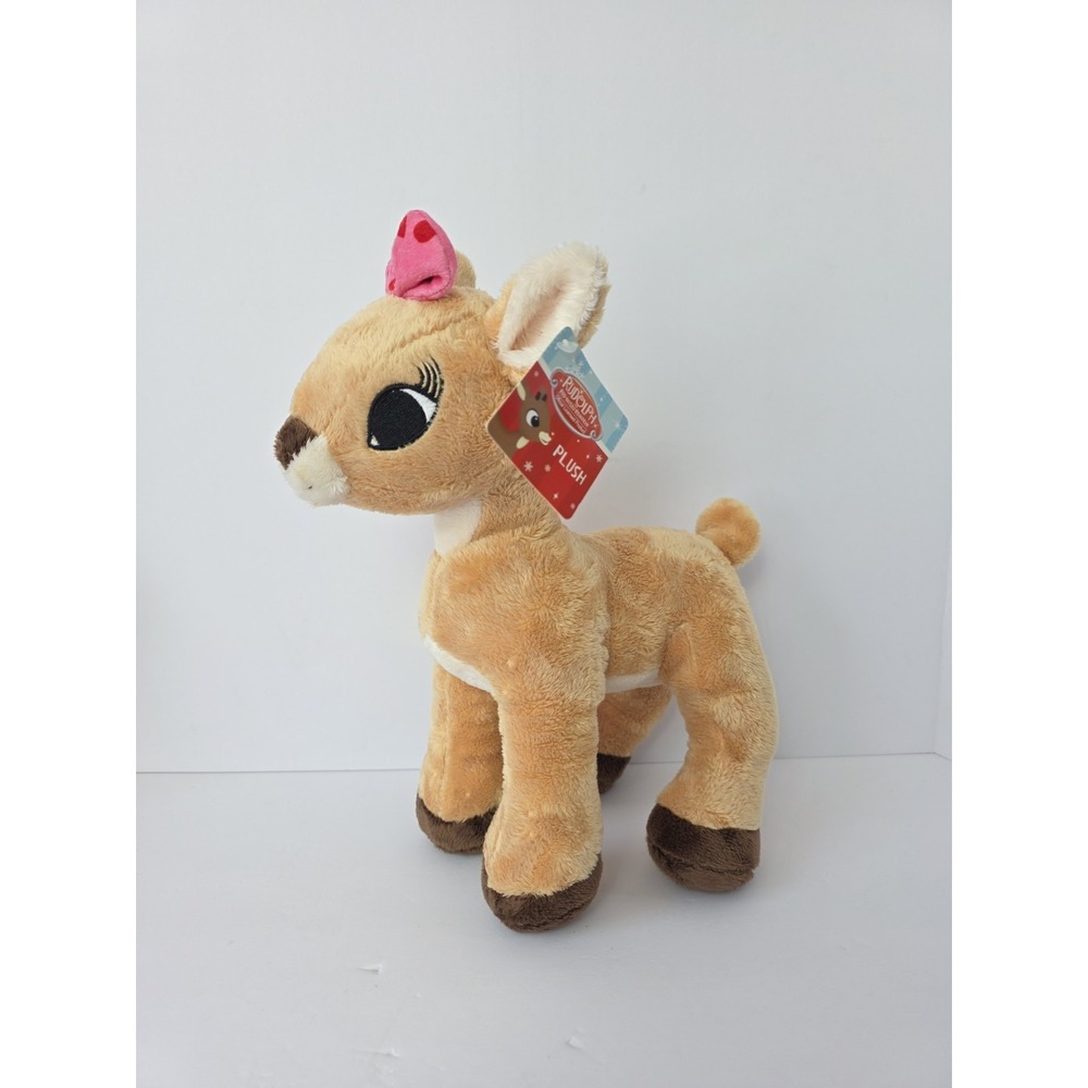 Rudolph Red Nosed Reindeer plush Clarice NWT 12" Dan Dee